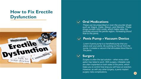 Ppt How To Fix Erectile Dysfunction Powerpoint Presentation Free Download Id