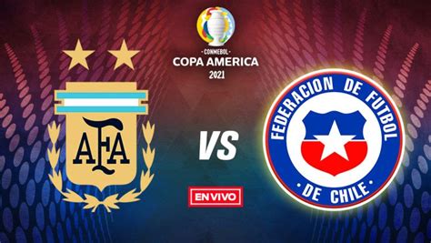 Argentina Vs Chile Copa América En Vivo Fase De Grupos