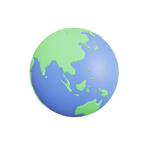 3d World Map Png