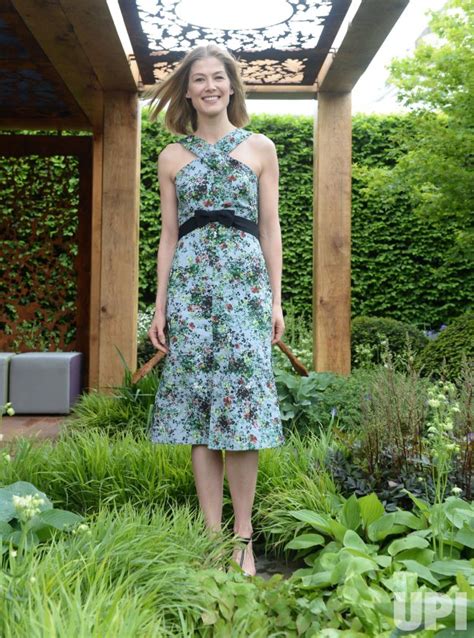 Photo Rosamund Pike At Chelsea Flower Show In London Lon20160523122