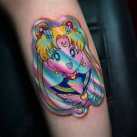 15 Amazing Tattoos That Look Like Holographic Stickers A Direct Hit To