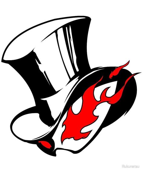 Phantom Thieves Logo Persona 5 Joker Grafici