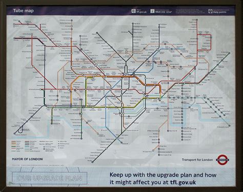 March 2011 Poster Underground Map Showing East London Line Flickr