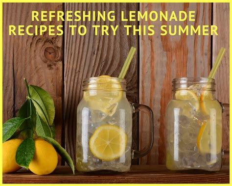 Refreshing Lemonade Recipes To Try This Summer Just A Pinch