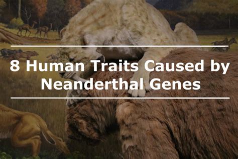 8 Neanderthal Traits In Modern Humans Owlcation