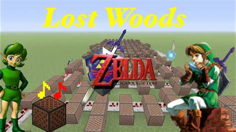 The Legend Of Zelda Ocarina Of Time The Lost Woods Sarias Song