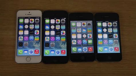 Iphone 5s Vs 5 Vs 4s Vs 4 Ios 71 Final Which Apple Phone Is