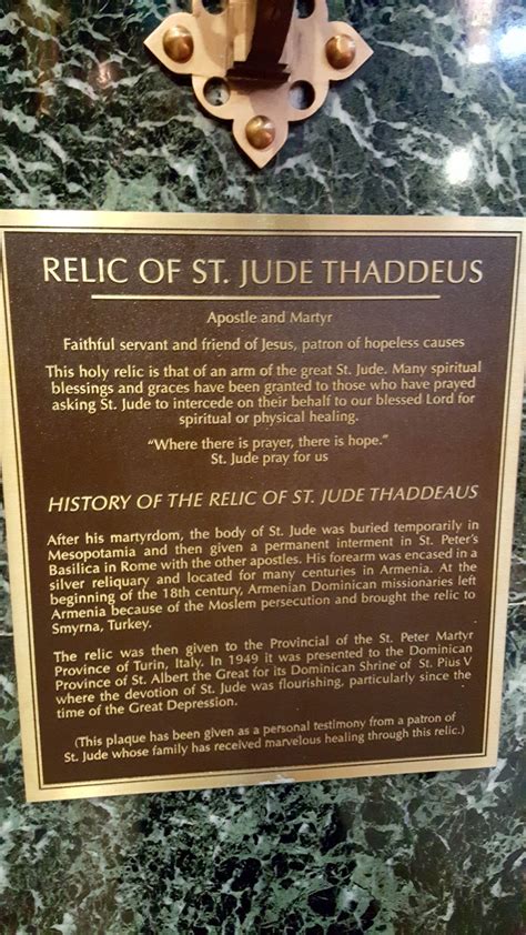 A Catholic Life A Relic Of St Jude The Apostle Preserved In Chicago Il