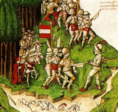 15 Novembre 1315 Victoire Des Trois Cantons à Morgarten