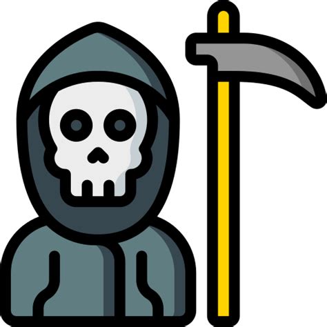 Grim Reaper Basic Miscellany Lineal Color Icon