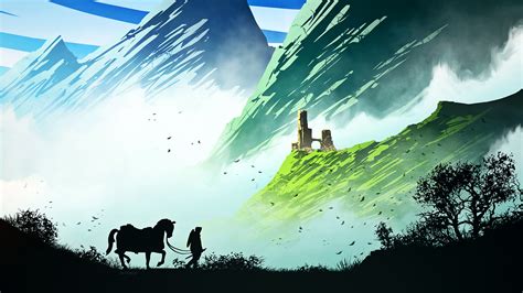 Fantasy Landscape Hd Wallpaper By Michal Kváč
