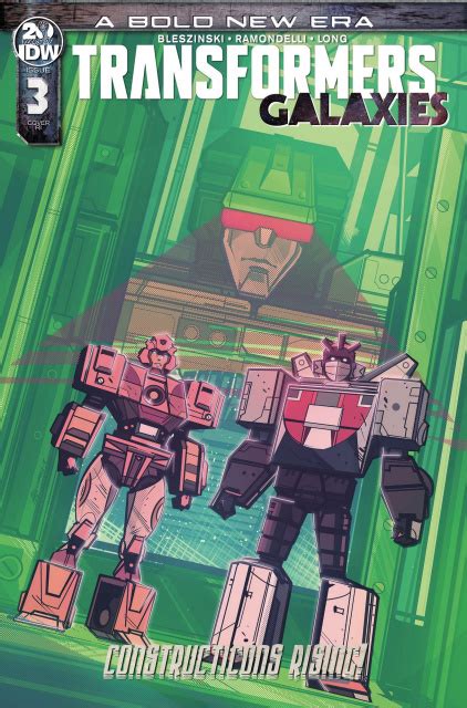 Transformers Galaxies 3 10 Copy Hernandez Cover Fresh Comics