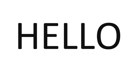Hello Word Png High Quality Image Png All Png All