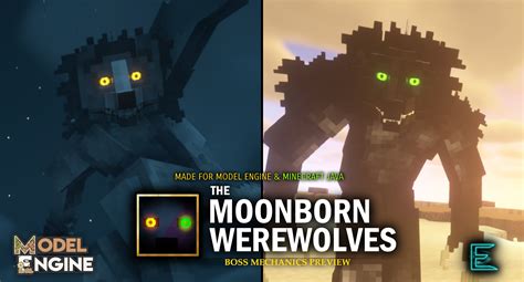 The Moonborn And Midnight Werewolves Pack Mythiccraft Minecraft Marketplace