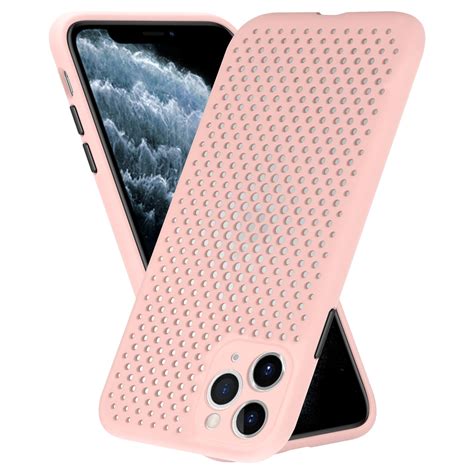 Koelend Siliconen Hoesje Iphone 11 Pro Roze Phone Factory