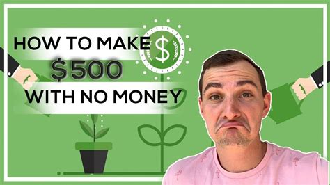 How To Make Money With No Money 3 Best Ways To Make Money Youtube
