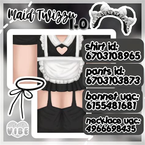 Roblox Maid Costume