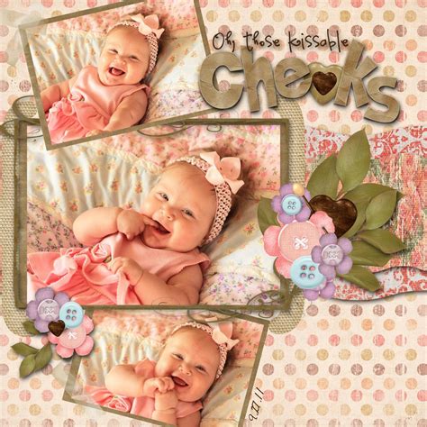 Baby Girl Scrapbook Page Ideas Life Is Sweeter By Design Artofit