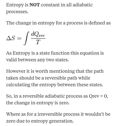 Change In Entropy Formula Ladegtags