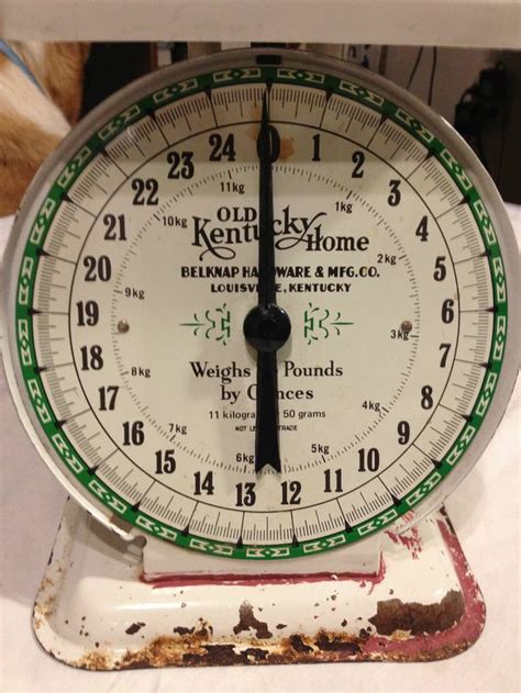 Maybe you would like to learn more about one of these? OLD KENTUCKY HOME scale BELKNAP HARDWARE Louisville Ky 25 ...