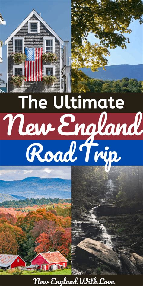 The Ultimate New England Road Trip Itinerary 2024 ️ New England