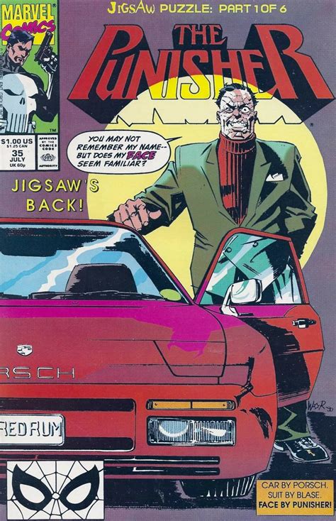 William Billy Russo Jigsaw Punisher Villain Marvel Comics