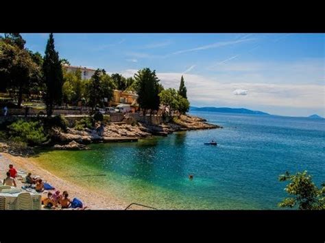 Beaches in Rabac - Istria Croatia - YouTube