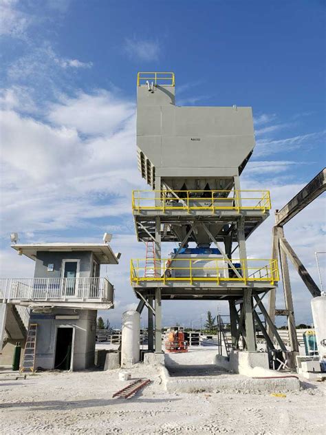 Aggregate Storage Bins With Tonnage Capacity From Standley Batch
