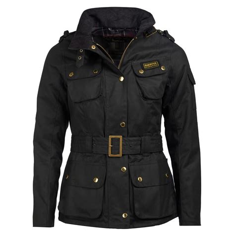 Barbour International Ladies International Waxed Jacket Women