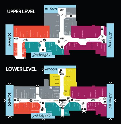 Boise Towne Square Mall Map United States Map