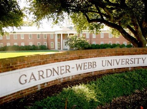 Gardner Webb Campus Map