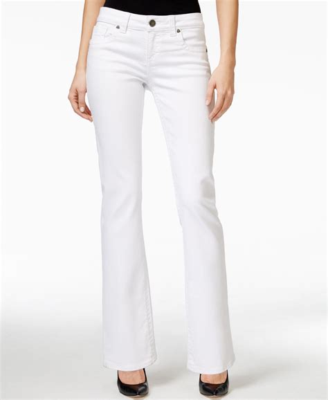 Kut From The Kloth Natalie Bootcut White Wash Jeans Jeans Women