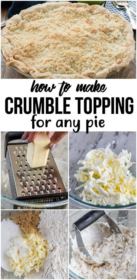 Crumb Topping For Pie Streusel Topping How To Make Crumble Delicious