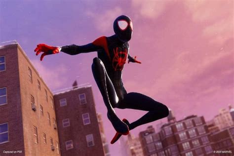 Spider Man Miles Morales Game Brings Back The Spiderverse Suit