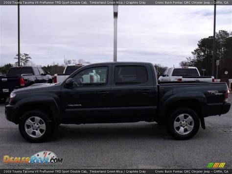 2009 Toyota Tacoma V6 Prerunner Trd Sport Double Cab Timberland Green