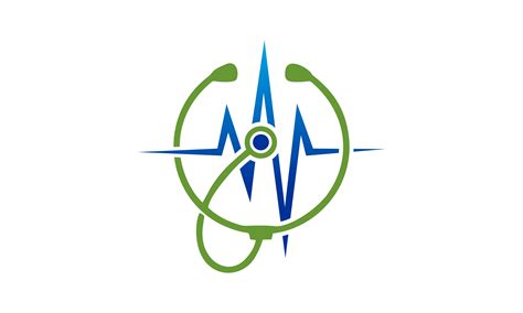 Stethoscope Pulse Hospital Clinic Medical Logo Graphic By Deemka Studio Creative Fabrica