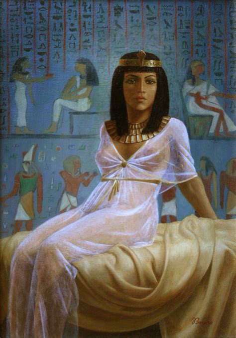 Cleopatra Painting Ancient Egyptian Clothing Ancient Egypt Art
