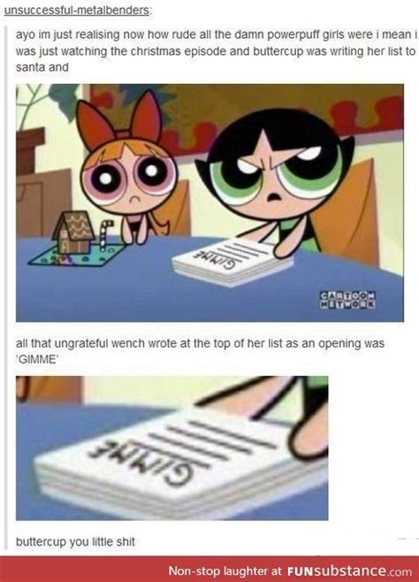 Buttercup Funsubstance Funny Pictures Powerpuff Girls Funny