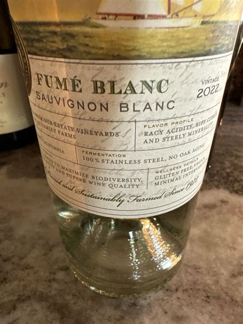 2022 Dry Creek Vineyard Fumé Blanc Sonoma County Usa California