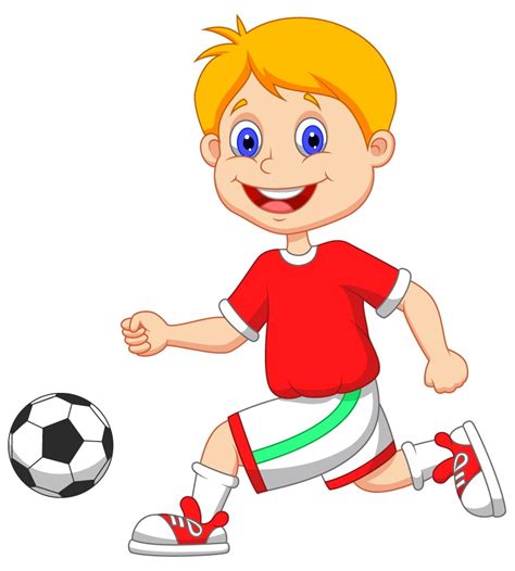 Child Playing Football Clipart Clip Art Library