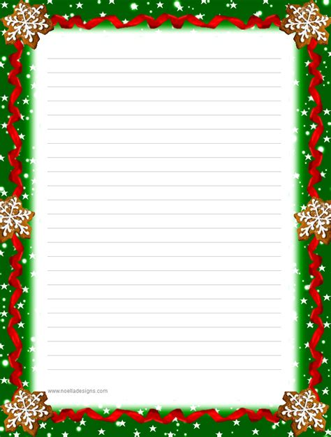Free Printable Stationary With Lines And Borders