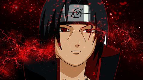 Itachi Uchiha Wallpaper K Naruto Red Background Anime My XXX Hot Girl
