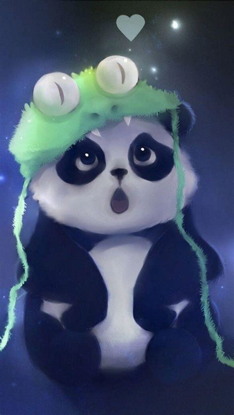 Cute Cartoon Pandas ~ Illustration Of Cute Baby Panda Cartoon Lentrisinc