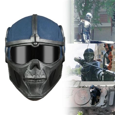 New Black Widows Movie Taskmaster Mask Cosplay Helmet Prop