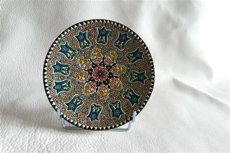 Persian Ceramic Plate B5sc Galerie Shirazi