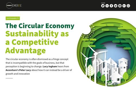 The Circular Economy Sustainability As A Competitive Advantage