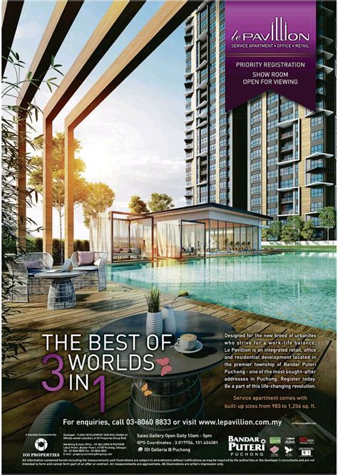 Discover the best of puchong so you can plan your trip right. LE PAVILLION @ BANDAR PUTERI PUCHONG