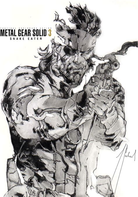 My Pencil Draw Big Boss From Metal Gear Solid 3 By Gabrielartist On
