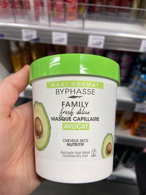 Byphasse Family Fresh Délice Masque Capillaire Avocat Cheveux Secs