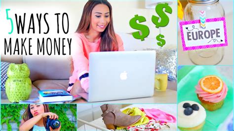 Make money from home with no specific skills required. 5 Ways To Make Money This Summer! ☼ On The Internet - YouTube